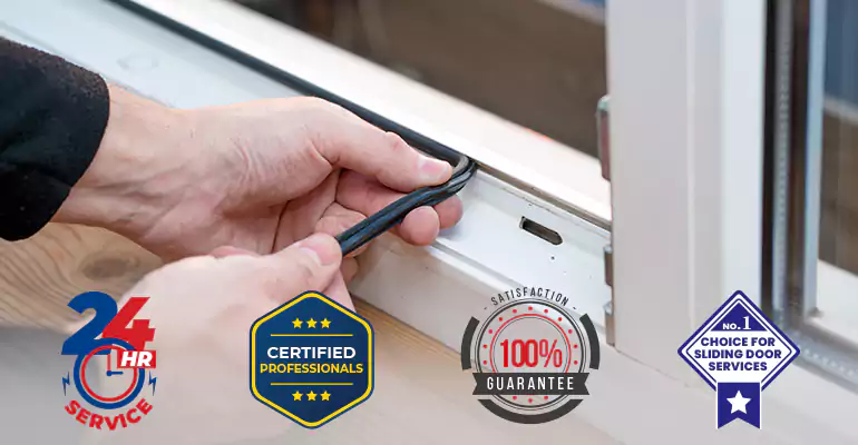 Sliding Glass Door Track Repair and Cost Estimate in Boynton