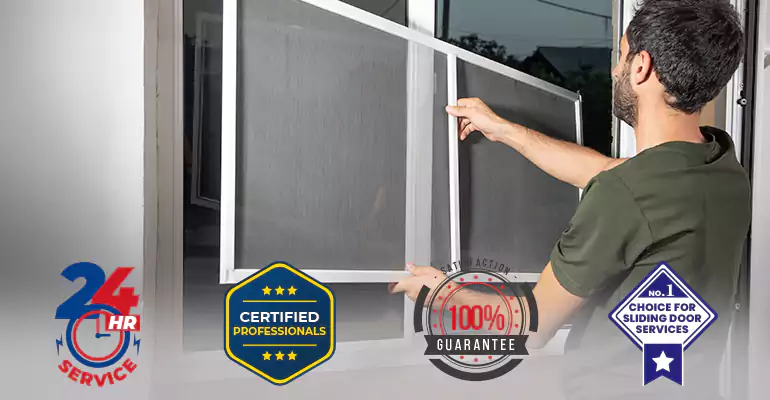 Sliding Screen Door Frame Repair in Boynton