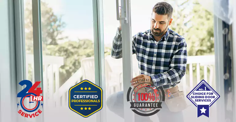 Residential Impact Sliding Glass Door Repair in Boynton