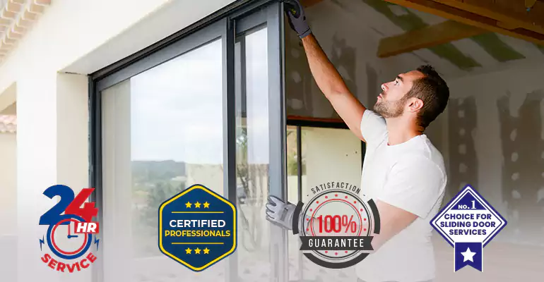 Sliding Glass Door Track Repair Service in Boynton